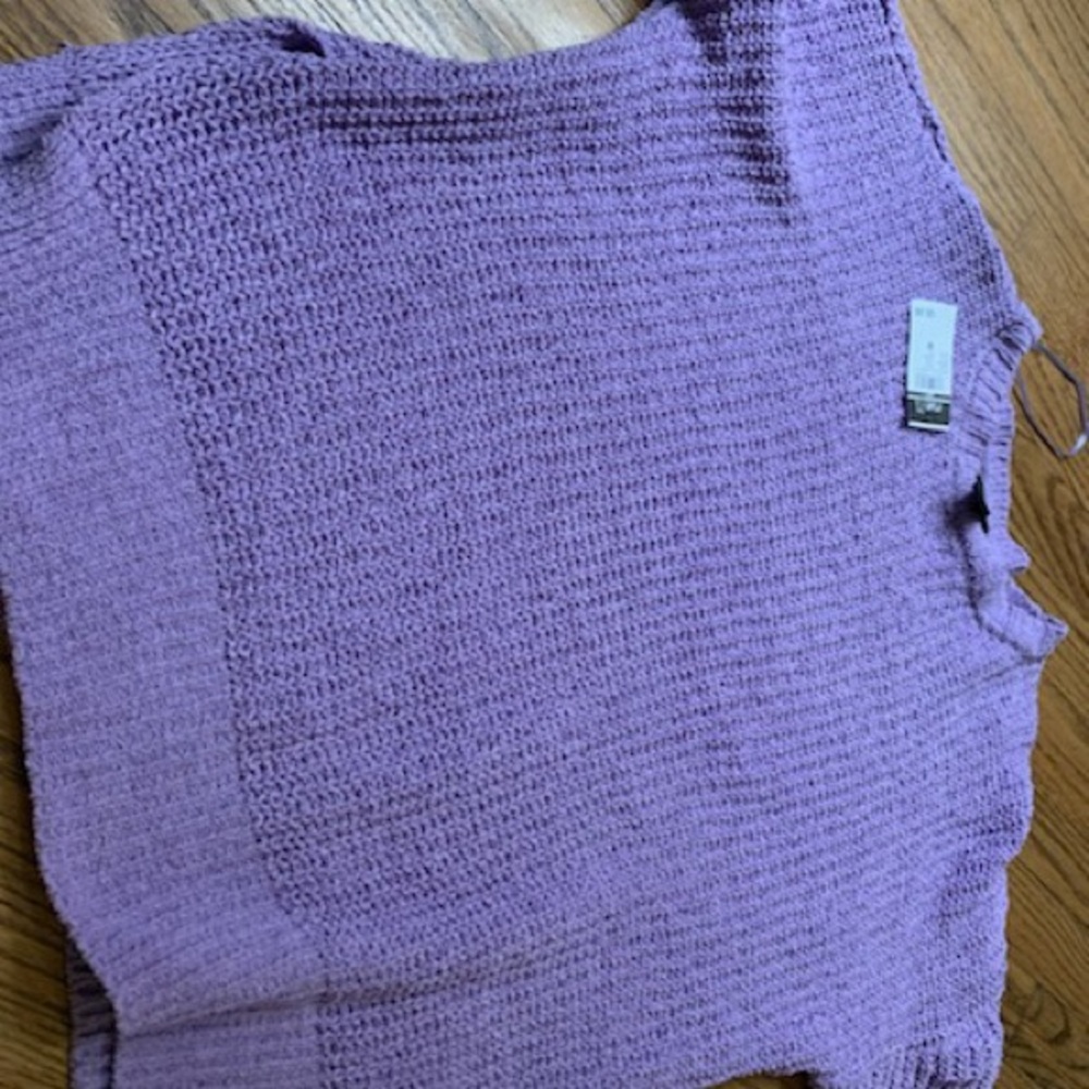 Purple sweater